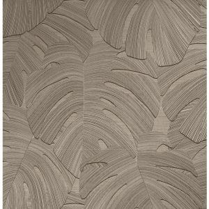 Origin Wallcoverings behang tropische bladeren donker beige – 53 cm x Origin Wallcoverings behang tropische bladeren donker beige – 53 cm x