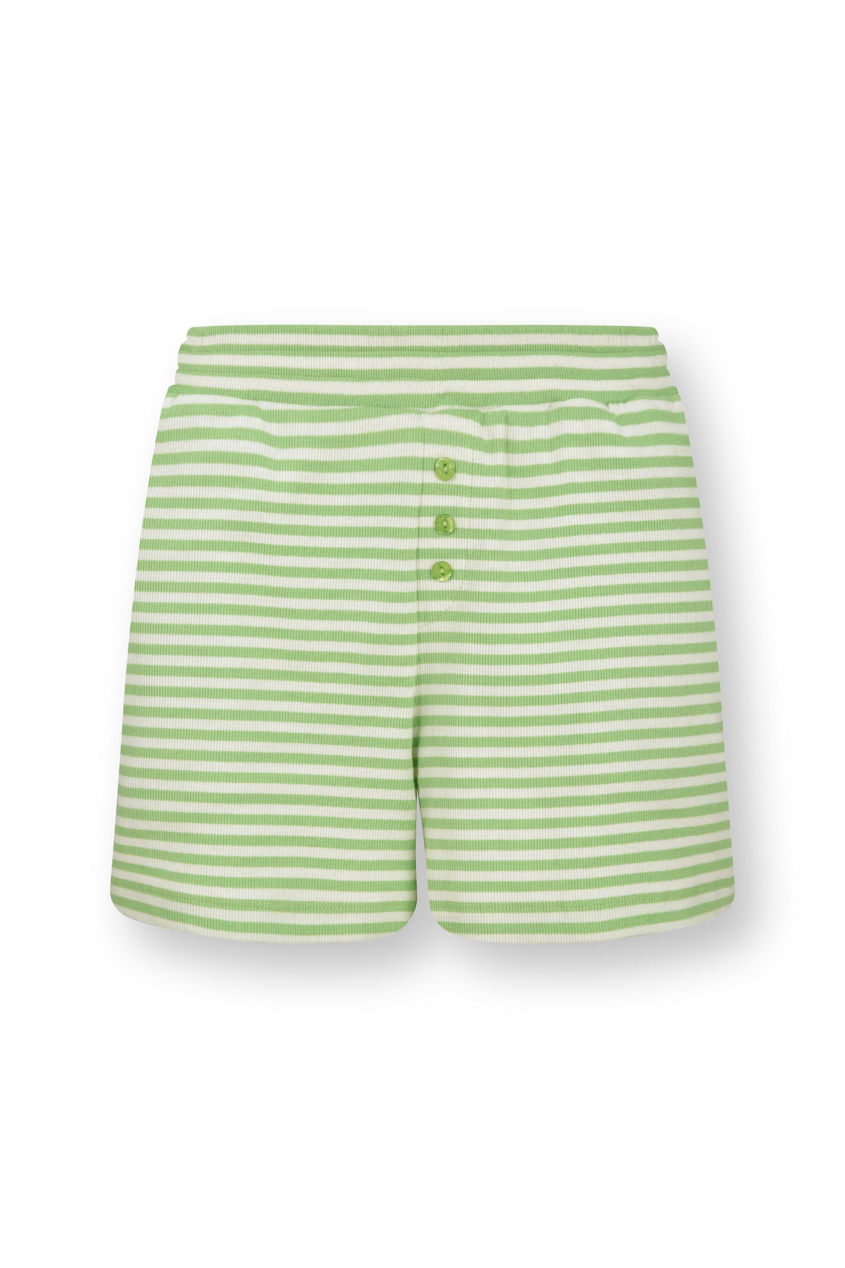 Pip Studio - Bobi Korte pyjamabroek - Dames - Little Sumo Stripe - Gro