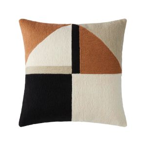 Madura Kussenovertrek Triago natuurlijk en zwart 40×40 cm Madura Kussenovertrek Triago natuurlijk en zwart 40×40 cm