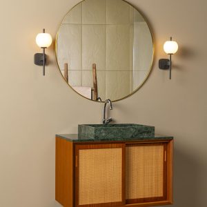 Lucide wandlamp badkamer ELDA – 1xG9 – Zwart Lucide wandlamp badkamer ELDA – 1xG9 – Zwart