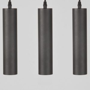 LABEL51 Hanglamp Ferroli – Zwart Metaal – 80x10x120cm LABEL51 Hanglamp Ferroli – Zwart Metaal – 80x10x120cm