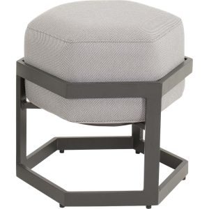Lesli Living voetenbank Esagono – antraciet – 48×41,5×47,5cm Lesli Living voetenbank Esagono – antraciet – 48×41,5×47,5cm