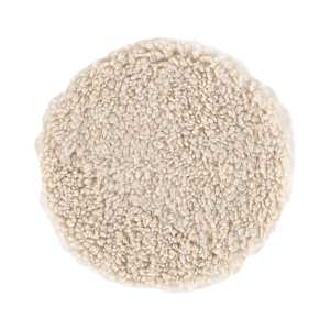 Nest living Malia Rond Vachtje Teddystof Wit Nest living Malia Rond Vachtje Teddystof Wit