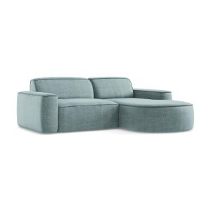 LaMiaSofa hoekbank rechts Melissa – textuurstof – jeans – 224x166x70 LaMiaSofa hoekbank rechts Melissa – textuurstof – jeans – 224x166x70