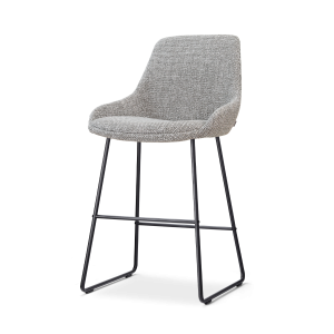 Nolon Nino-Isa barkruk grijs blend – zwart onderstel – 65 cm Nolon Nino-Isa barkruk grijs blend – zwart onderstel – 65 cm