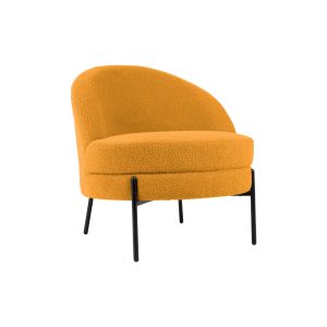 Leitmotiv stoel Noble Teddy Curl – geel – 75x73x73cm Leitmotiv stoel Noble Teddy Curl – geel – 75x73x73cm
