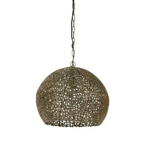 Light & Living hanglamp Sinula – goud – Ø45cm Light & Living hanglamp Sinula – goud – Ø45cm
