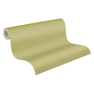 Livingwalls behang effen groen en geel – 53 cm x 10.05 m – AS-390974 Livingwalls behang effen groen en geel – 53 cm x 10.05 m – AS-390974