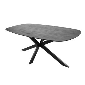 Kick eettafel Dana – 210cm – Zwart Kick eettafel Dana – 210cm – Zwart
