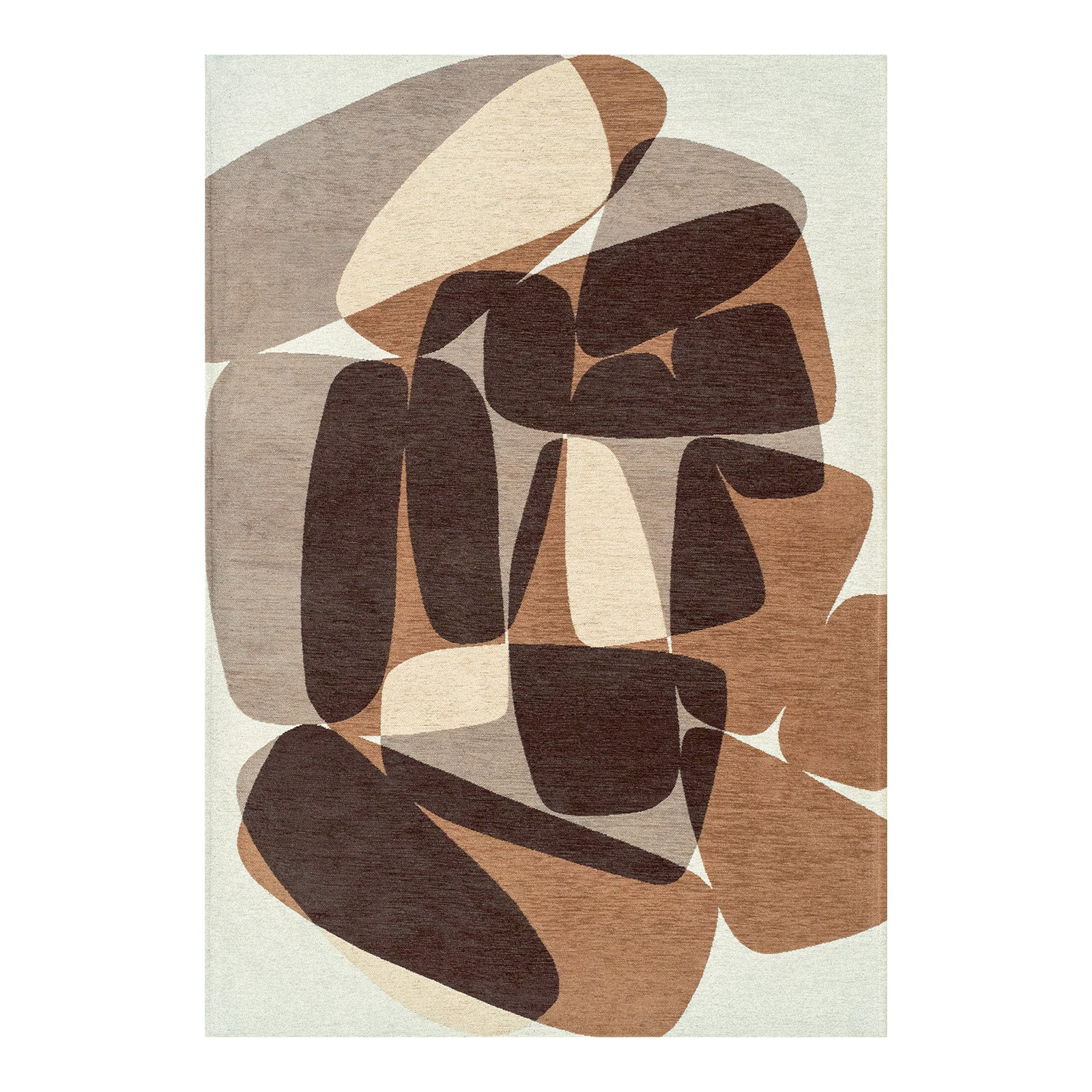 Ecorugs vloerkleed Cookie - brown - 200x280cm