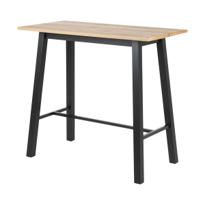 Lisomme Hidde houten bartafel naturel – zwarte poten – 115 x 58 cm Lisomme Hidde houten bartafel naturel – zwarte poten – 115 x 58 cm