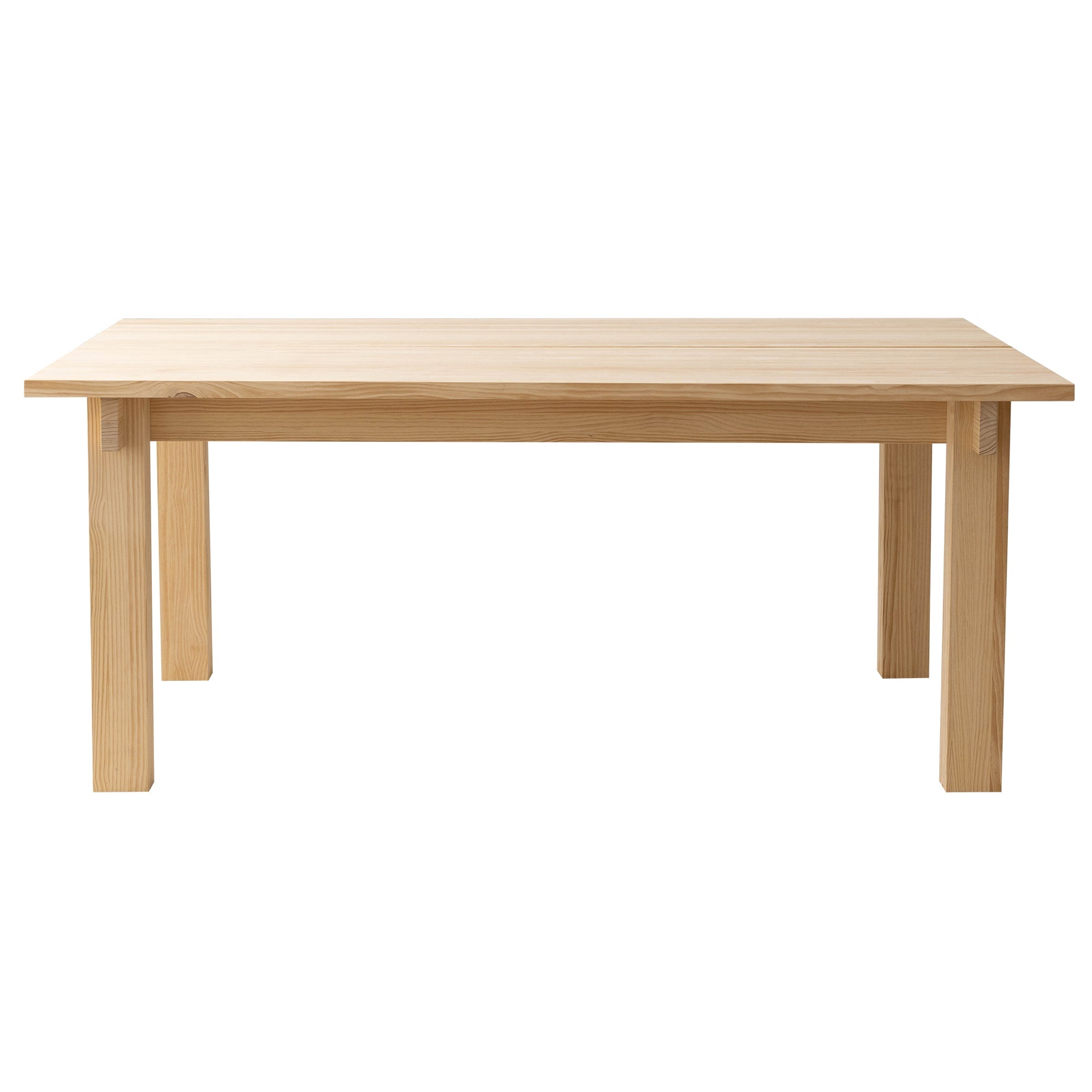Naan Furniture Eettafel Palafrugell - Natuurlijk gelakt massief hout -