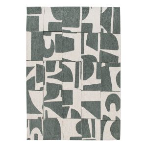 Ecorugs vloerkleed Sea Spray – groen – 240x340cm