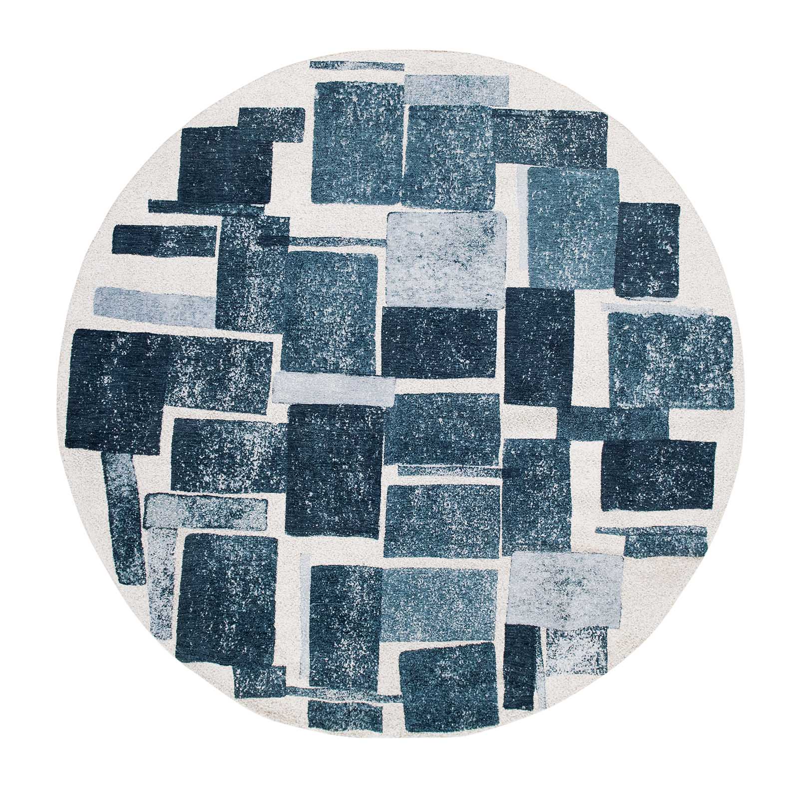 Louis De Poortere vloerkleed Ice Blue - blauw - 240x240cm