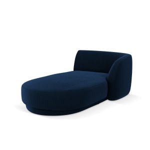 Micadoni rechter chaise longue Miley flueel, koningsblauw – 156x90x70c Micadoni rechter chaise longue Miley flueel, koningsblauw – 156x90x70c