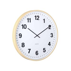 Karlsson wandklok Esencia Classic XL – bruin – Ø60cm Karlsson wandklok Esencia Classic XL – bruin – Ø60cm
