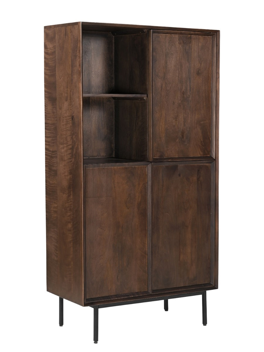 Livingfurn kast Ravenstein - bruin - 40x170x90