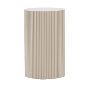 Nest living Asa Houten Bijzettafel Beige – Ø 31 cm Nest living Asa Houten Bijzettafel Beige – Ø 31 cm
