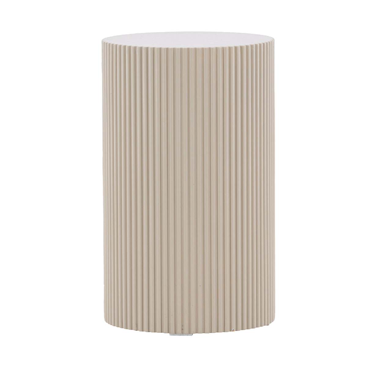 Nest living Asa Houten Bijzettafel Beige - Ø 31 cm