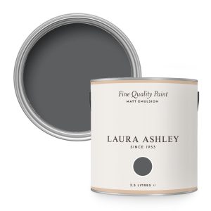 Laura Ashley Muurverf Mat Charcoal 2,5 liter Laura Ashley Muurverf Mat Charcoal 2,5 liter