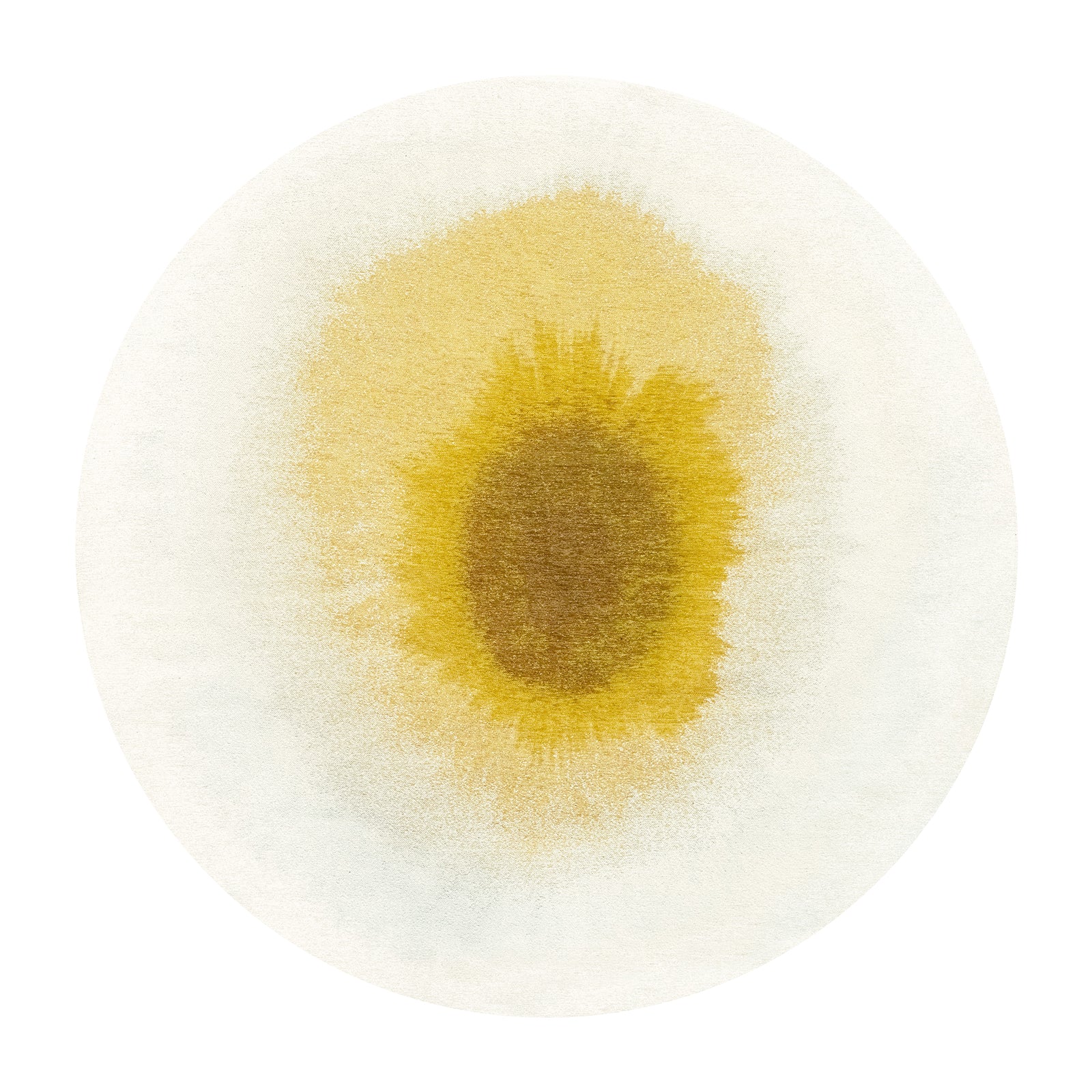 Ecorugs vloerkleed Gold Moss - goud - 240x240cm