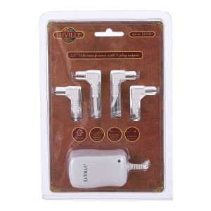 LuVille Kerstdorp Switch Adapter met 4 Plugs – 3 Volt LuVille Kerstdorp Switch Adapter met 4 Plugs – 3 Volt