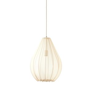 Light & Living hanglamp Itela – bruin – Ø38cm Light & Living hanglamp Itela – bruin – Ø38cm