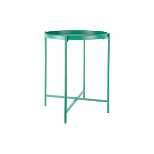 Leitmotiv bijzettafel Meseta – groen – 40x40x49cm Leitmotiv bijzettafel Meseta – groen – 40x40x49cm