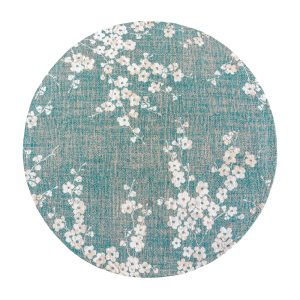 Ecorugs vloerkleed Lake Blue – blauw – 240x240cm Ecorugs vloerkleed Lake Blue – blauw – 240x240cm