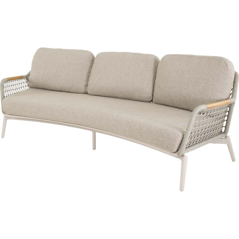 Lesli Living loveseat Marseille - zwart - 230x103x77cm