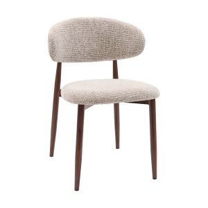 Kick eetkamerstoel Yuka – Taupe Kick eetkamerstoel Yuka – Taupe