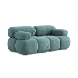 LaMiaSofa Tweezits modulaire bank Sanremo – chenille stof – jeans – 19