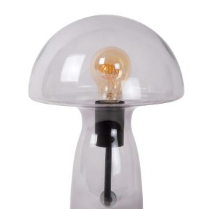 Lucide tafellamp FUNGO – 1xE27 – Fumé Lucide tafellamp FUNGO – 1xE27 – Fumé