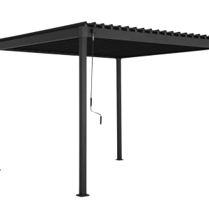 MIRADOR Pergola 80 Solid 3x4m – Antraciet MIRADOR Pergola 80 Solid 3x4m – Antraciet