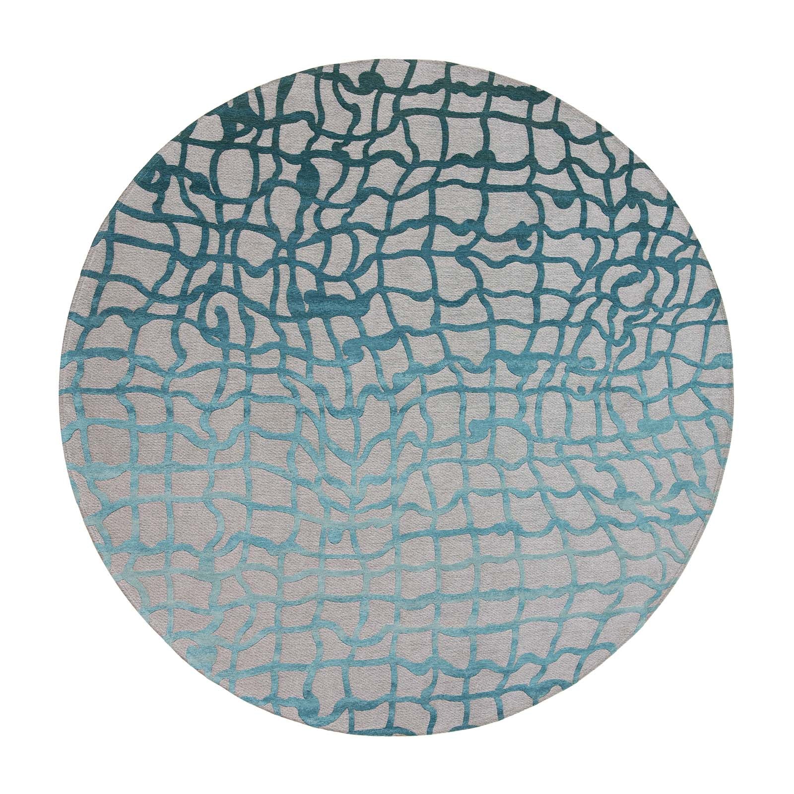 Louis De Poortere vloerkleed Blue Marine - blauw - 240x240cm