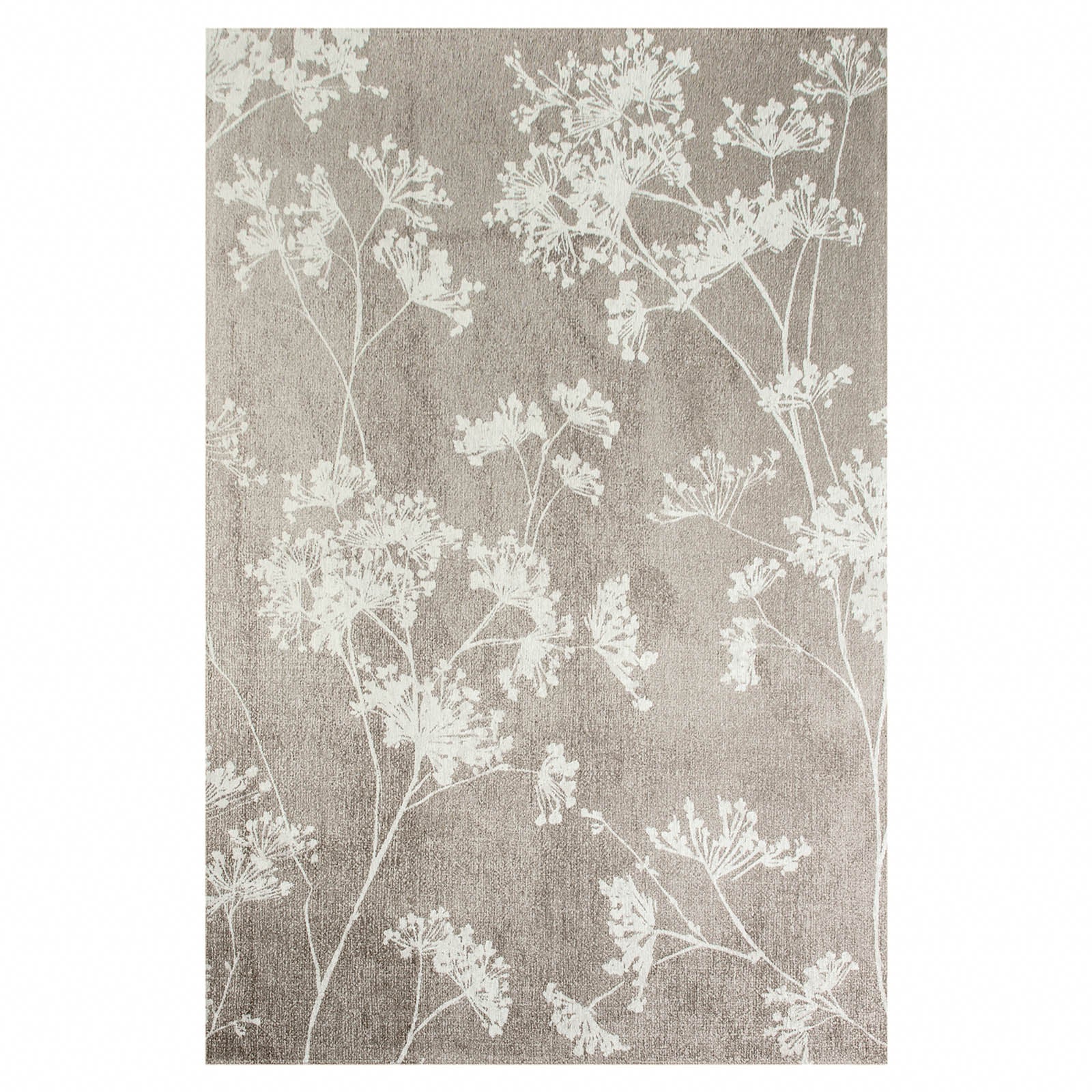 Lola&Moi vloerkleed Parchment - zilver - 140x200cm