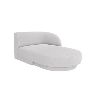 Micadoni rechter chaise longue Miley 2-zits, boucle lichtgrijs – 156×9 Micadoni rechter chaise longue Miley 2-zits, boucle lichtgrijs – 156×9