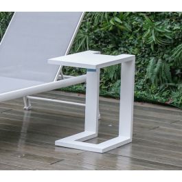 Bijzettafel Quatar Loungeset – Wit