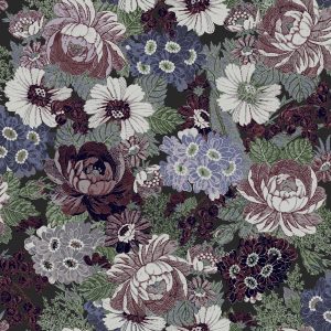 Laura Ashley Vliesbehang – Honnington Peonies Blackberry 10mx52cm Laura Ashley Vliesbehang – Honnington Peonies Blackberry 10mx52cm