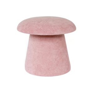 Leitmotiv poef Mushroom – roze – Ø39.5cm Leitmotiv poef Mushroom – roze – Ø39.5cm