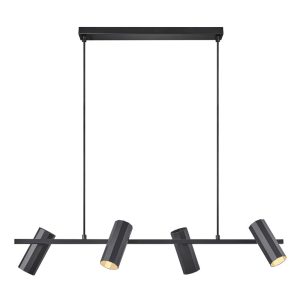 Nordlux Alanis Hanglamp – 4-lichts GU10 – Zwart Nordlux Alanis Hanglamp – 4-lichts GU10 – Zwart