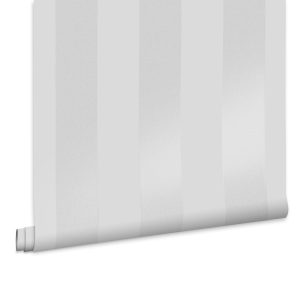 Laura Ashley Vliesbehang – Lille Pearlescent Stripe Silver – 10mx52cm Laura Ashley Vliesbehang – Lille Pearlescent Stripe Silver – 10mx52cm