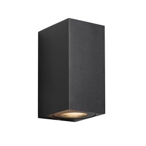 Nordlux Canto Maxi Kubi 2 | Wandlamp | Zeegrijs Zwart | GU10 | Seaside Nordlux Canto Maxi Kubi 2 | Wandlamp | Zeegrijs Zwart | GU10 | Seaside
