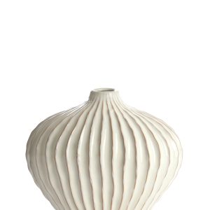 Light & Living vaas LORITO – 30x16x25cm – wit Light & Living vaas LORITO – 30x16x25cm – wit