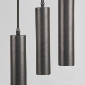 LABEL51 Hanglamp Ferroli – Zwart Metaal – 30x30x143cm LABEL51 Hanglamp Ferroli – Zwart Metaal – 30x30x143cm