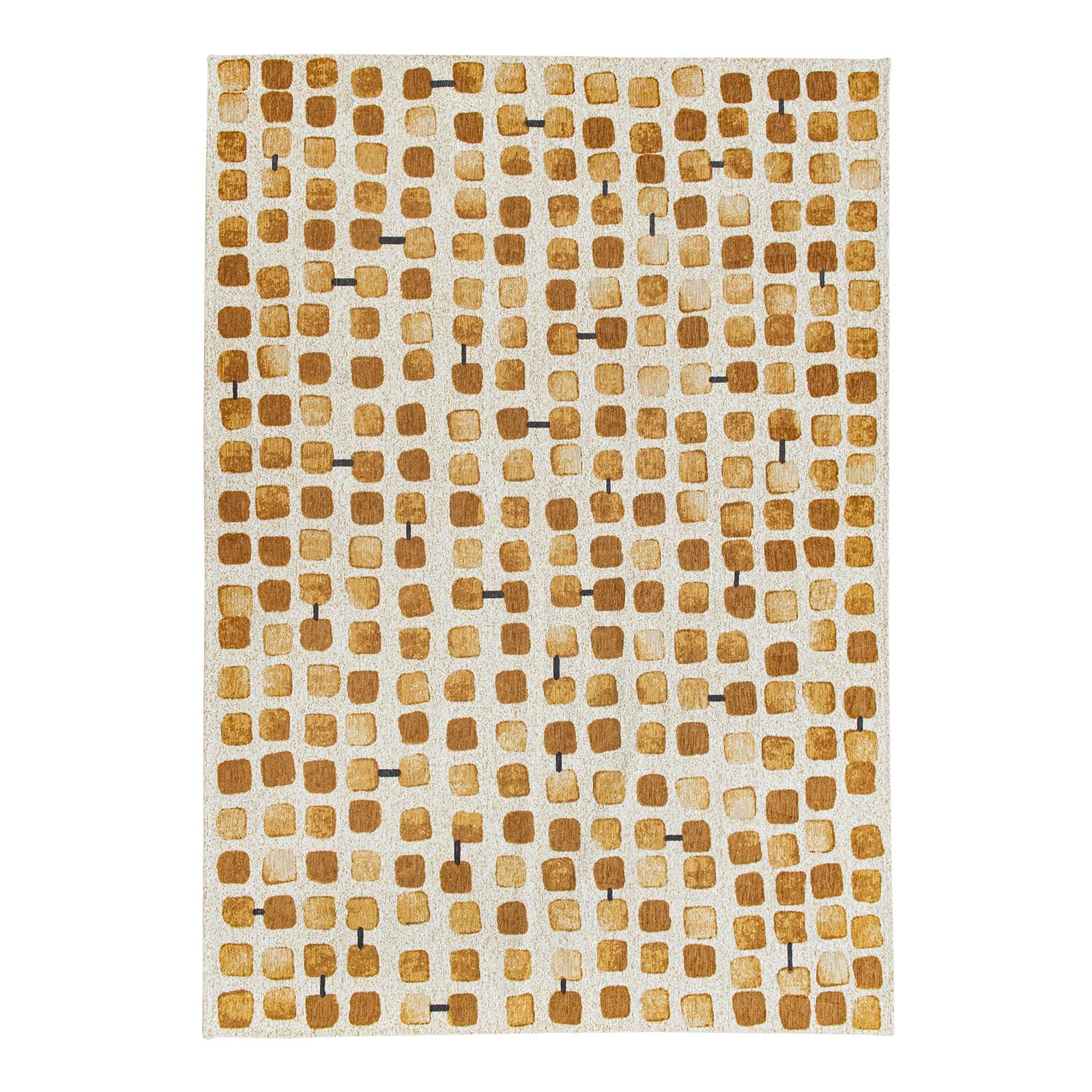 Louis De Poortere vloerkleed Peach Party - geel - 240x340cm