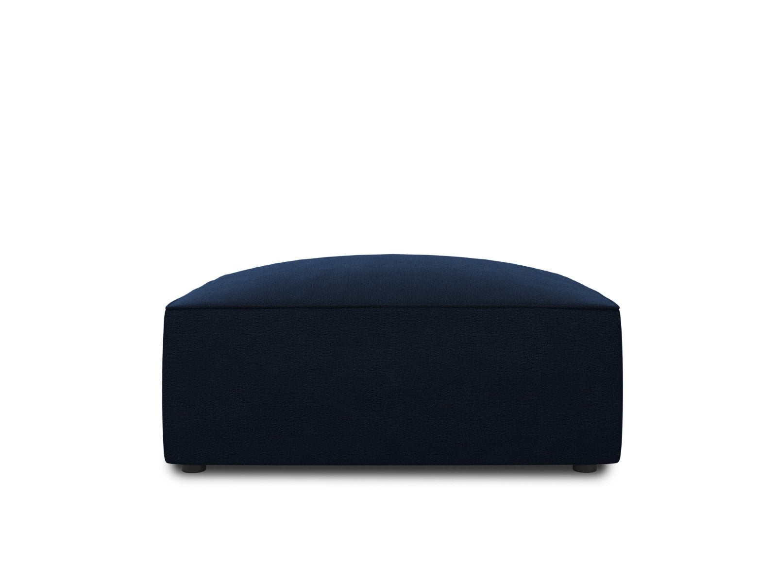 Micadoni Poef Ruby flueel, koningsblauw - 93x93x40cm