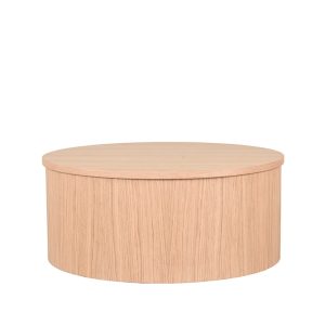 LABEL51 Salontafel Oliva – Naturel Eikenhout – 70x70x40cm LABEL51 Salontafel Oliva – Naturel Eikenhout – 70x70x40cm