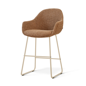 Nolon Nino-Mae barkruk bruin blend – beige onderstel – 65 cm