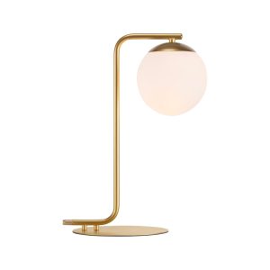 Nordlux tafellamp Grant – 1 lichts – 20 x 41 cm – mat goud Nordlux tafellamp Grant – 1 lichts – 20 x 41 cm – mat goud